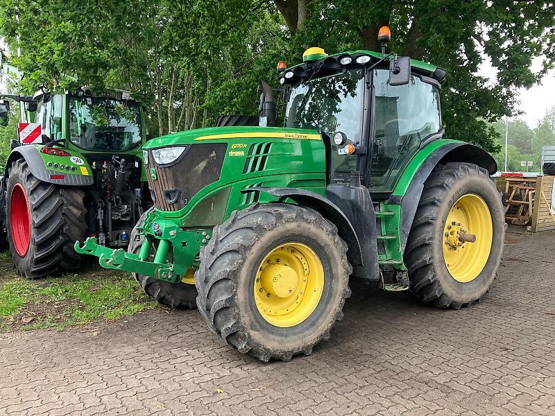 E-FARM: John Deere 6170 R - Traktor - id 3C5SIFX - 55 000 € - Rok produkcji: 2012 - Motogodziny: 7250,Moc silnika: 170,Niemcy