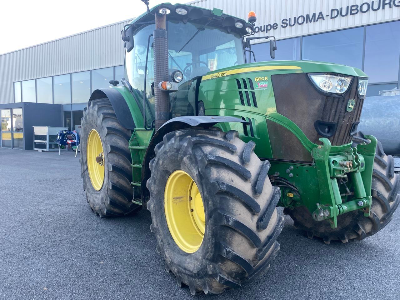 E-FARM: John Deere 6190 R - Τρακτέρ - id ILKKZ5Q - 65.000 € - Χρονία: 2013 - Μετρητής ωρών: 5.476,Ισχύς κινητήρα: 188,Γαλλία