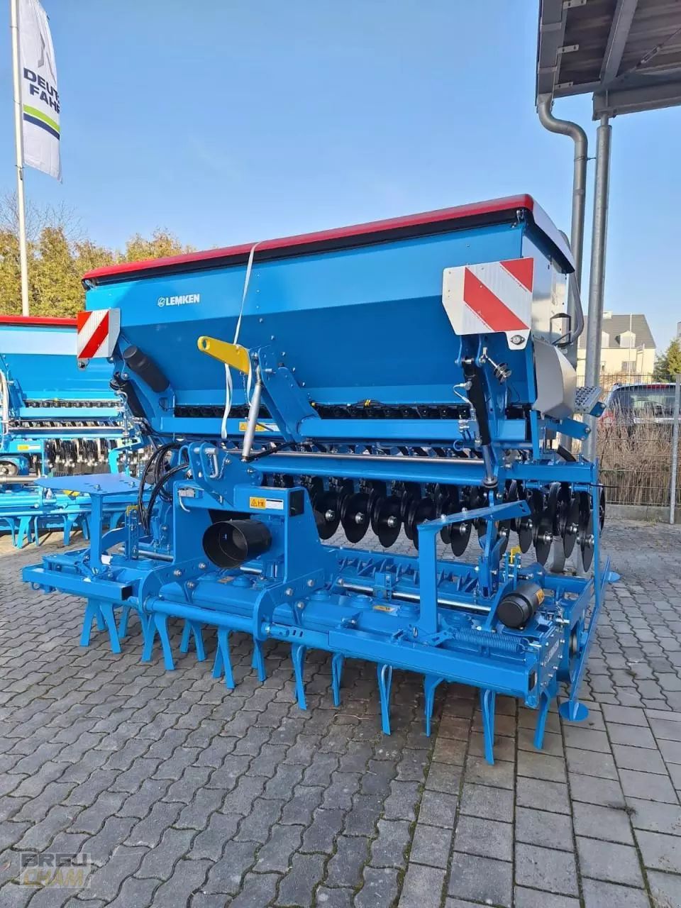 Lemken saphir 9 + zirkon 8 Combinație de semănatoare 37.500 EUR