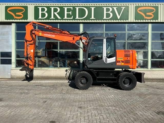 E-FARM: Hitachi zx 145 w-3 - Wheeled excavator - id KB1TVMZ - Year