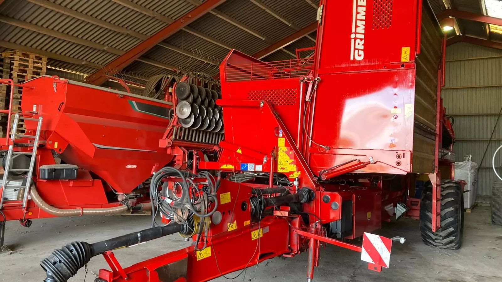 Grimme se 150-60 nb - hjultræk Cosechadora de patatas 66.770 €