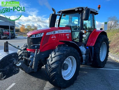 E-FARM: Massey Ferguson 7716 Exclusive - Tractor - id SQ5J5KN - €79,500 - Year of construction: 2018 - Engine hours: 3,400,Engine power (HP): 160,France