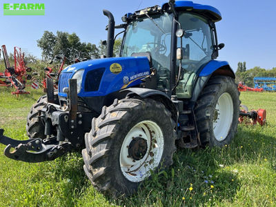 E-FARM: New Holland T6.150 - Tractor - id EENQWUD - €45,000 - Year of construction: 2015 - Engine hours: 6,600,Engine power (HP): 125,France