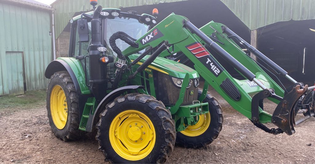 John Deere 6100 M Tractor €75,000