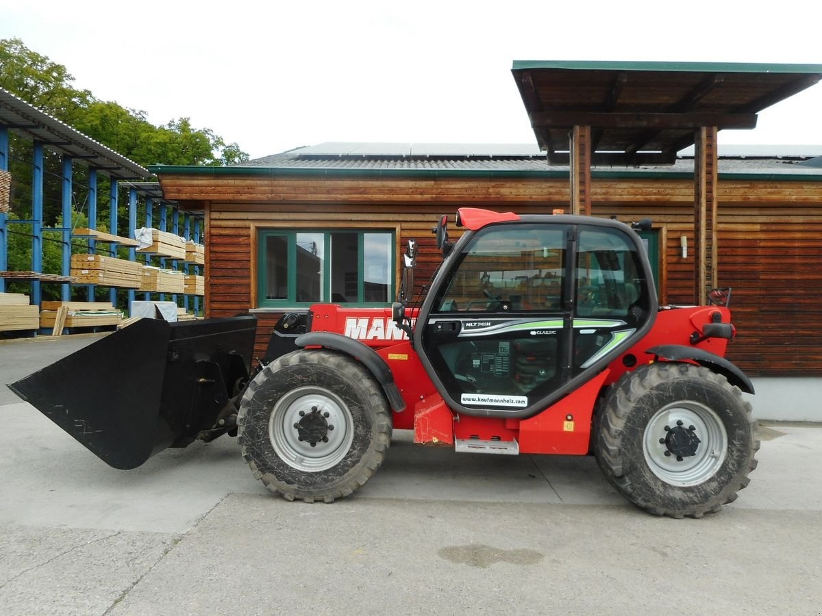 Manitou mlt 741-h ( 7m 4,1t ) leichtgutschaufel neu! telehandler €37,500