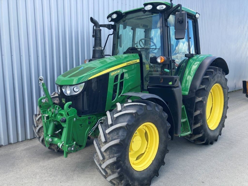 E-FARM: John Deere 6100 M - Traktorius - id TCPYI5U - Gamybos metai: 2021 - Variklio darbo valandos: 672,Variklio galia (AG): 100,Prancūzija