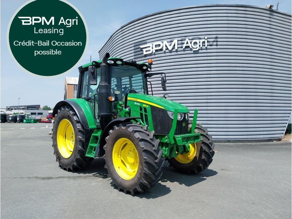 E-FARM: John Deere 6110 M - Traktor - id 4ZVLFKU - 78 000 EUR - Gyártási év: 2023 - Üzemóra (motor): 600,Motor teljesítménye (LE): 110,Franciaország