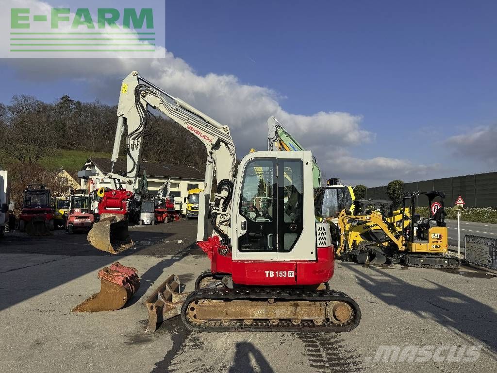 Takeuchi tb 153 fr powertilt 3xschaufeln Mini excavadora  24.500 €