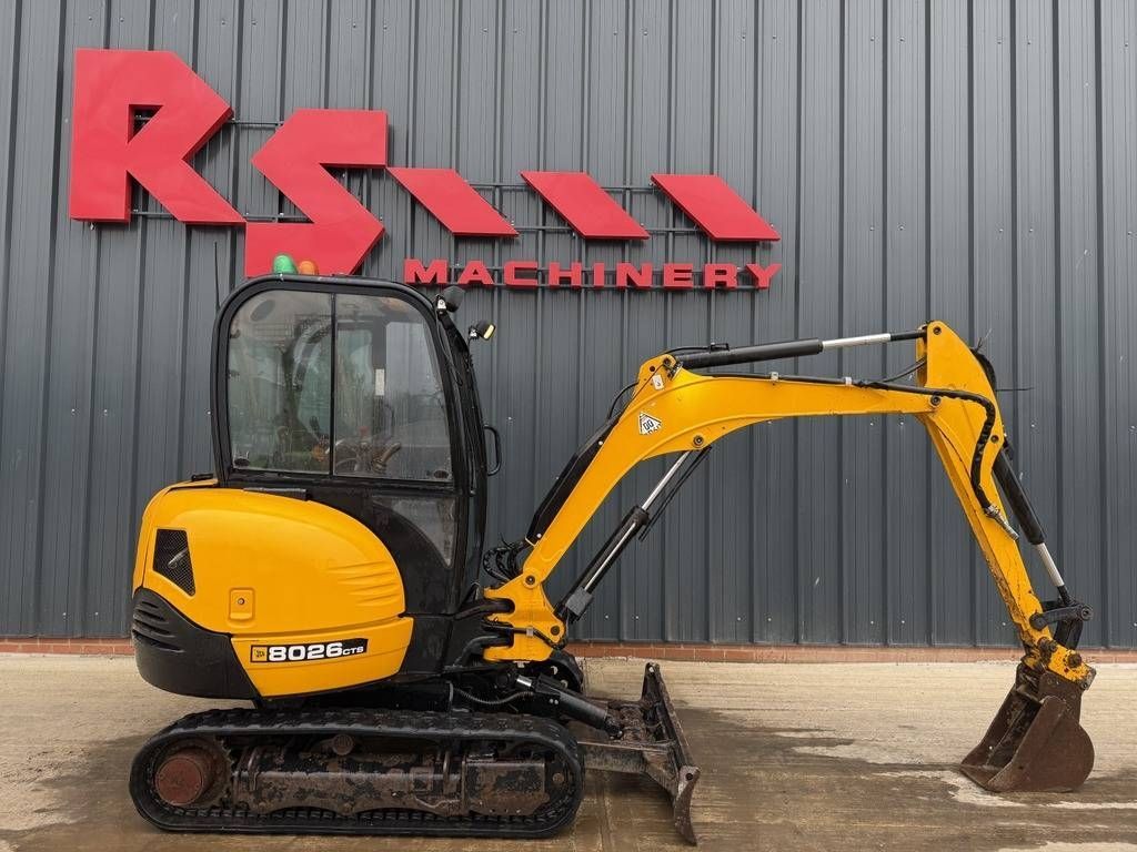 JCB 8026 cts 2.8t mini excavator Mini-pelle 21 683 €