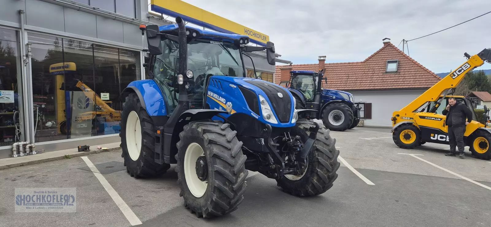 E-FARM: New Holland T6.160 SideWinder II - Tractor - id 6G5J1A1 - 95.000 EUR - Anul: 2023 - Citeste ore: 2.900,Muterea motorului: 135,Austria