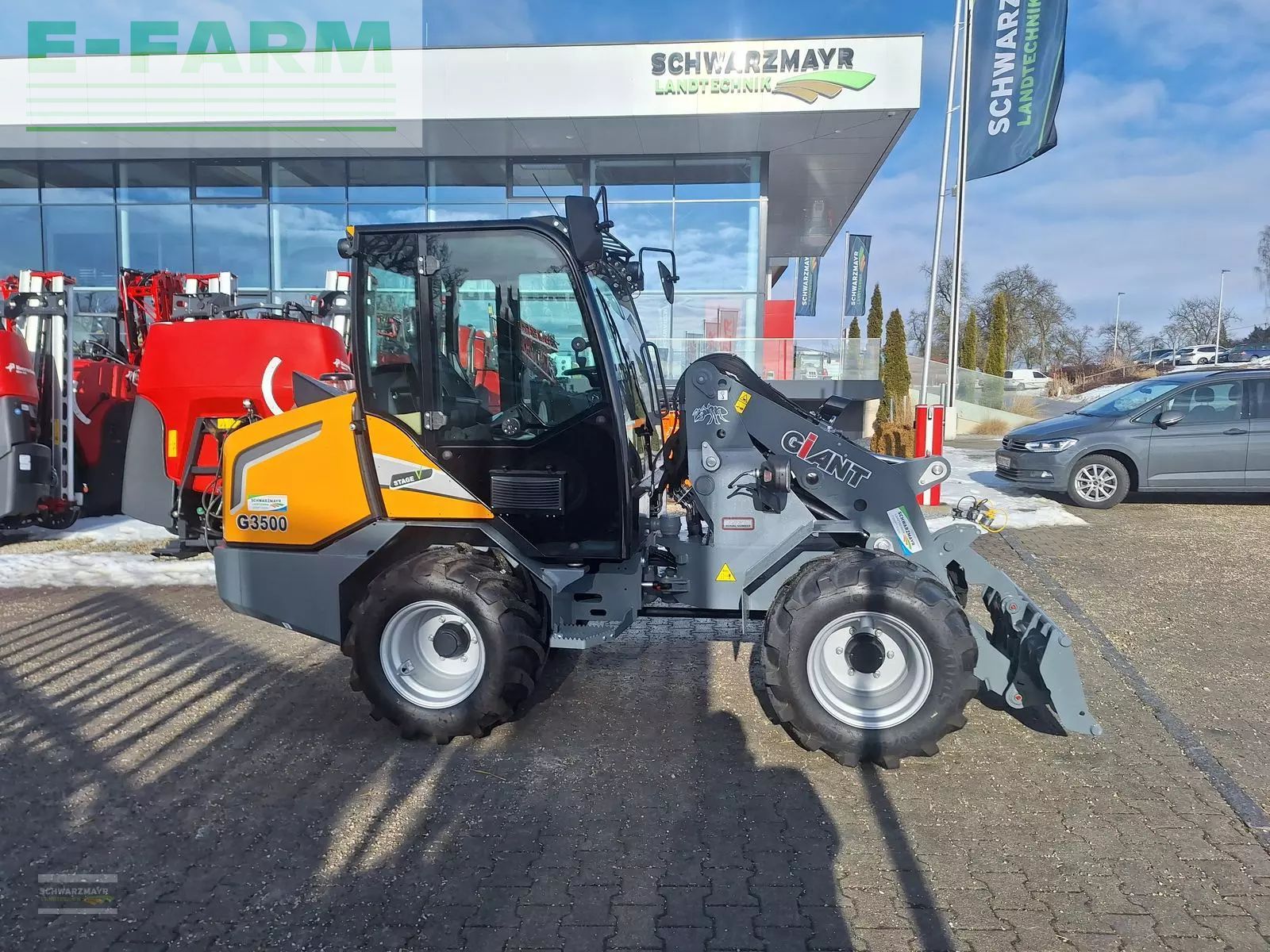 Giant g3500 Cargador de ruedas Tele