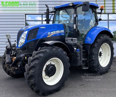 E-FARM: New Holland T7.185 - Tractor - id 8TFJWXN - €58,000 - Year of construction: 2014 - Engine hours: 5,710,Engine power (HP): 160,France