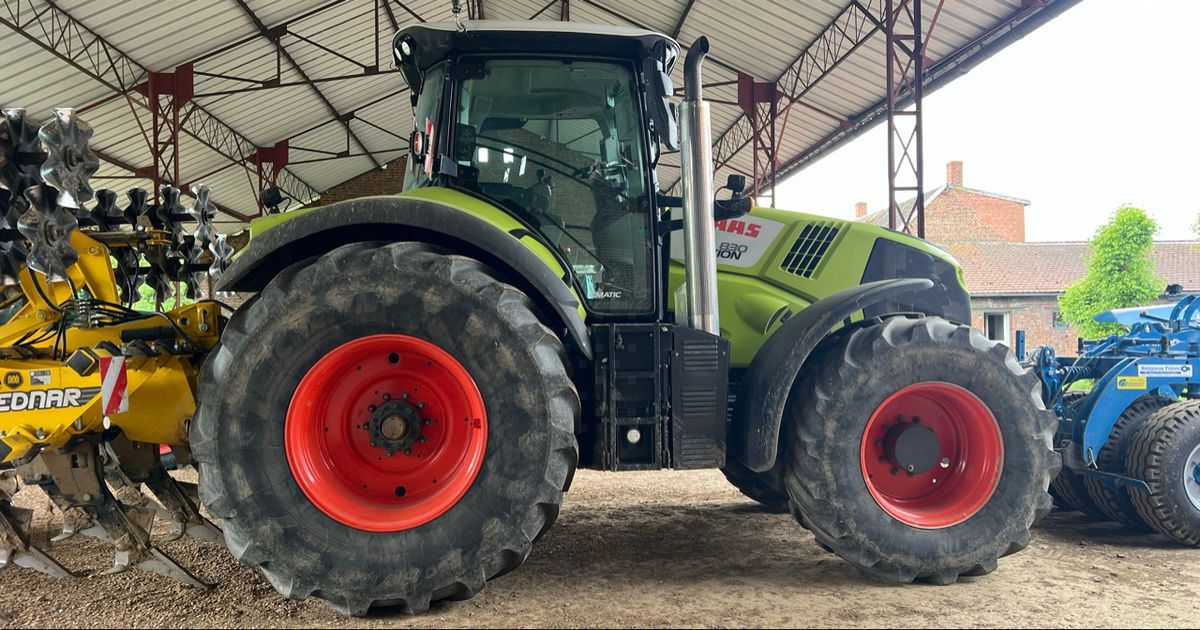 E-FARM: Claas Axion 830 CMATIC - Tractor - id NTTGAN8 - 82.000 € - Año: 2018 - Horas: 3500,Potencia del motor: 235,Francia