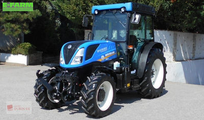 E-FARM: New Holland T4.100 F - Tractor - id TTUFMV9 - €52,655 - Year of construction: 2017 - Engine hours: 2,850,Engine power (HP): 99,Austria