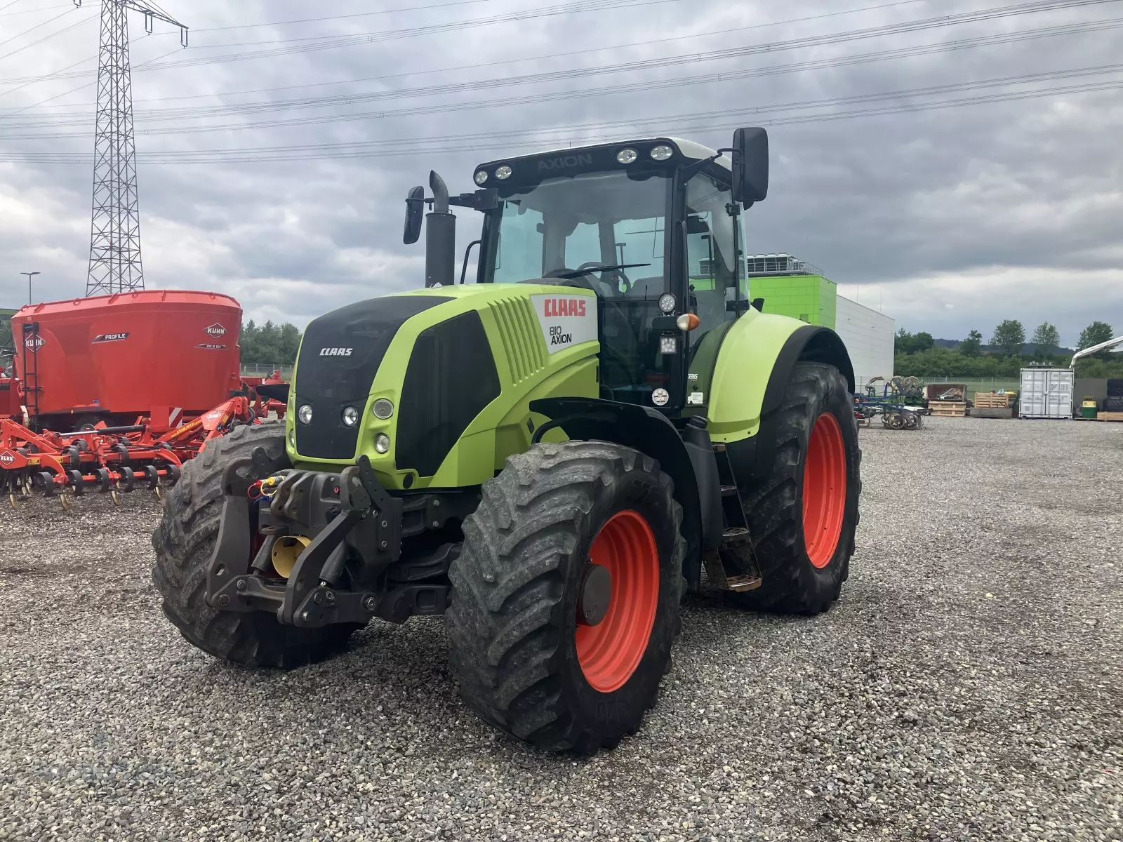 E-FARM: Claas Axion 810 CMATIC - Τρακτέρ - id RH6GJZY - 44.800 € - Χρονία: 2011 - Μετρητής ωρών: 7.060,Ισχύς κινητήρα: 180,Γερμανία