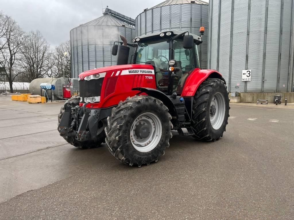 E-FARM: Massey Ferguson 7726 - Tractor - id 2THPNLP - €74,599 - Year of construction: 2017 - Engine hours: 3,901,Engine power (HP): 260,Latvia