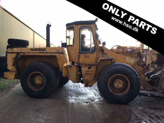 Hanomag 55d læssemaskine til ophug Ładowarka kołowa