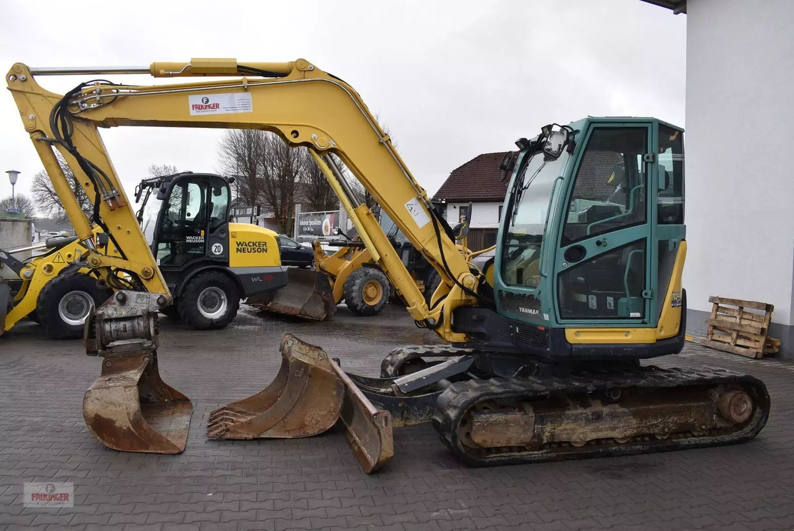 Yanmar vio80-1a mit powertilt Mini kotrógép 35 900 EUR