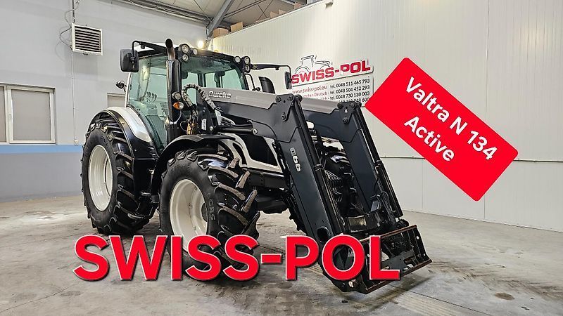 E-FARM: Valtra N134 Active - Tracteur - id 4MI8GRG - 58 898 € - Année: 2016 - Lecture du nombre d'heure: 6 300,Puissance du moteur (chevaux): 135,Pologne