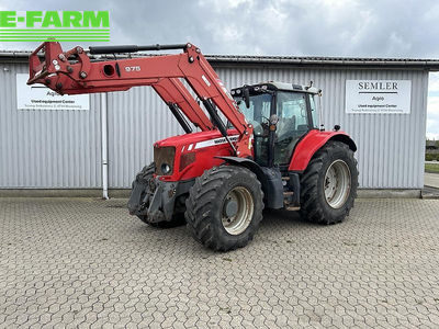 E-FARM: Massey Ferguson 7480 - Tractor - id JBZSNLG - €52,154 - Year of construction: 2009 - Engine power (HP): 147