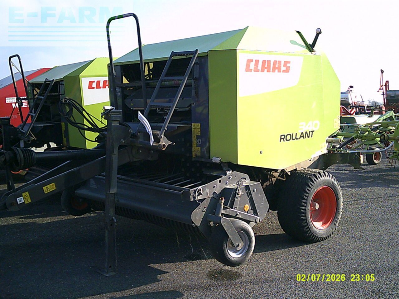 Claas Rollant 340 Presă de balotat 20.000 EUR