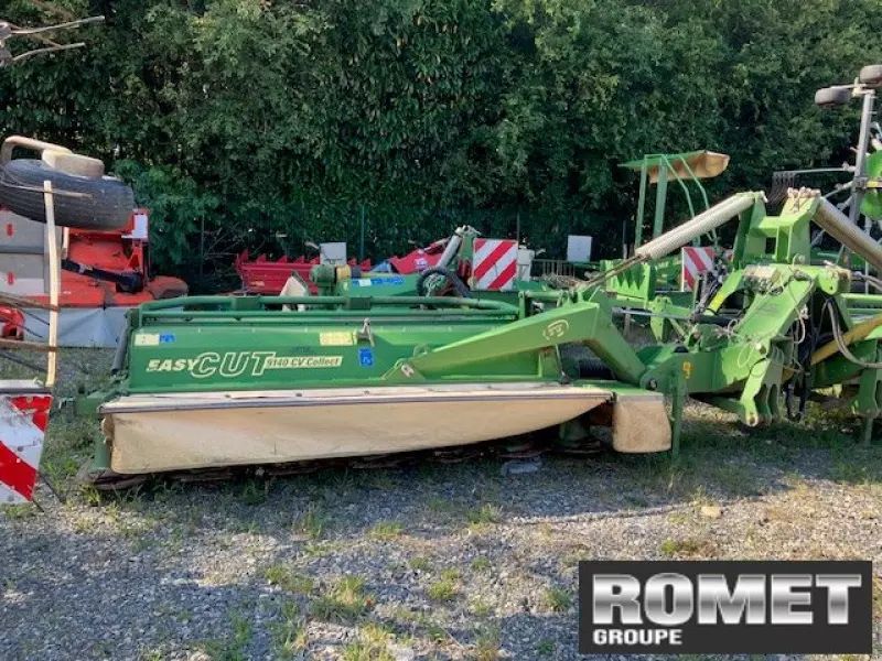 E-FARM: Krone EasyCut 9140 CV - Mower - id RUYCUHX - €31,500 - Year of construction: 2015 - France