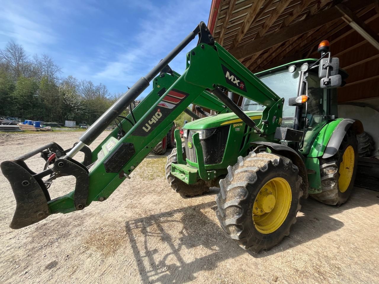 John Deere 5100 M Tractor 65.000 EUR
