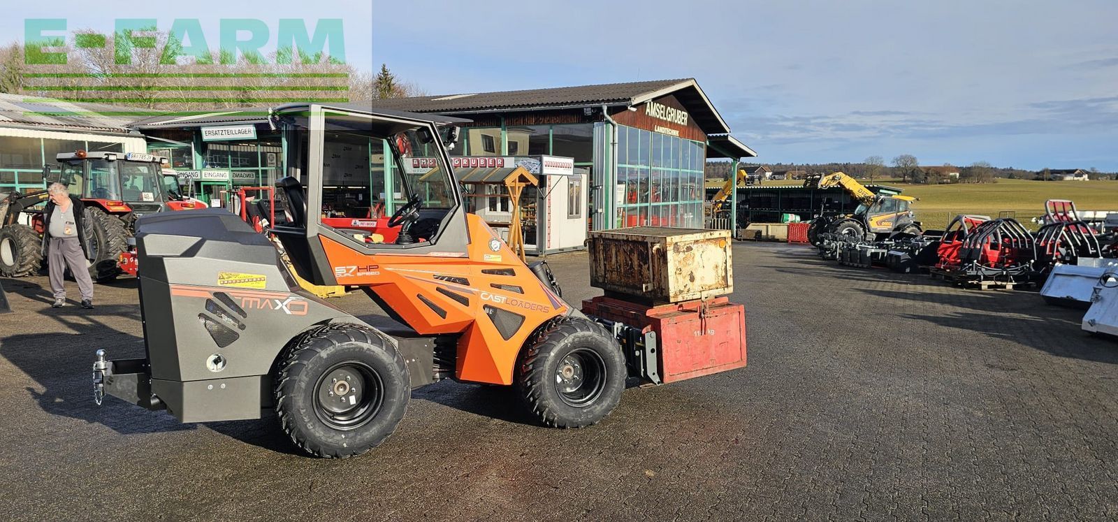 Case IH cast maxo carbon 2 speed Ładowarka kołowa