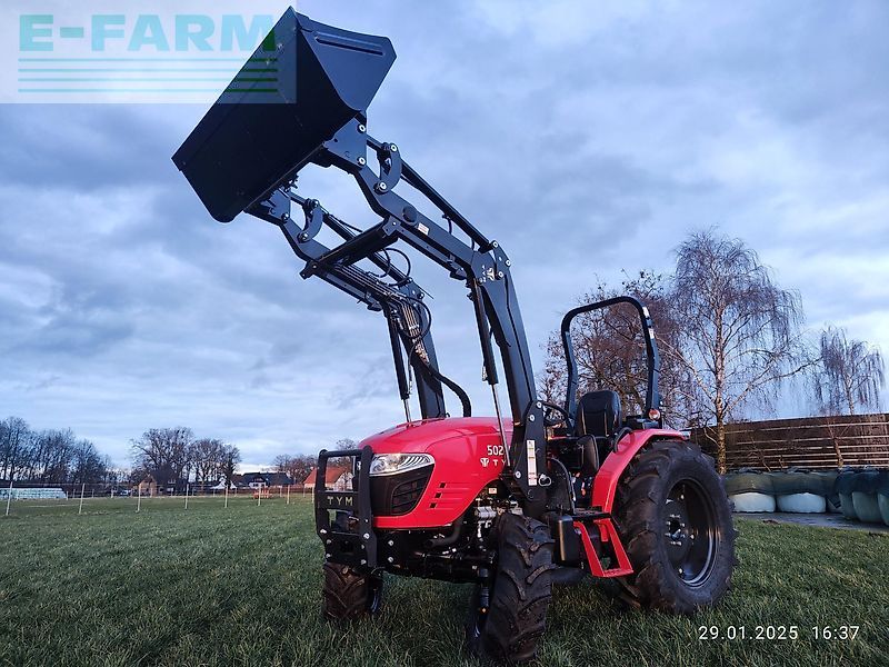 Tym 5025r neufahrzeug mit frontlader und radial ackerstolle Tractor 22.605 EUR
