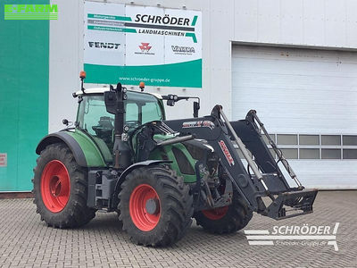 E-FARM: Fendt 716 Vario Profi - Tractor - id MZ1DHUY - €79,885 - Year of construction: 2012 - Engine hours: 6,673,Engine power (HP): 163,Germany