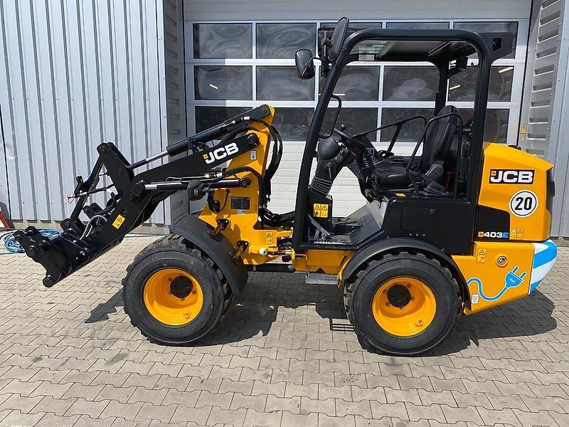 E-FARM: JCB 403 elektro agri - Chargeuse sur pneus - id XMEC347 - 49 500 € - Année: 2023 - Lecture du nombre d'heure: 160,Allemagne