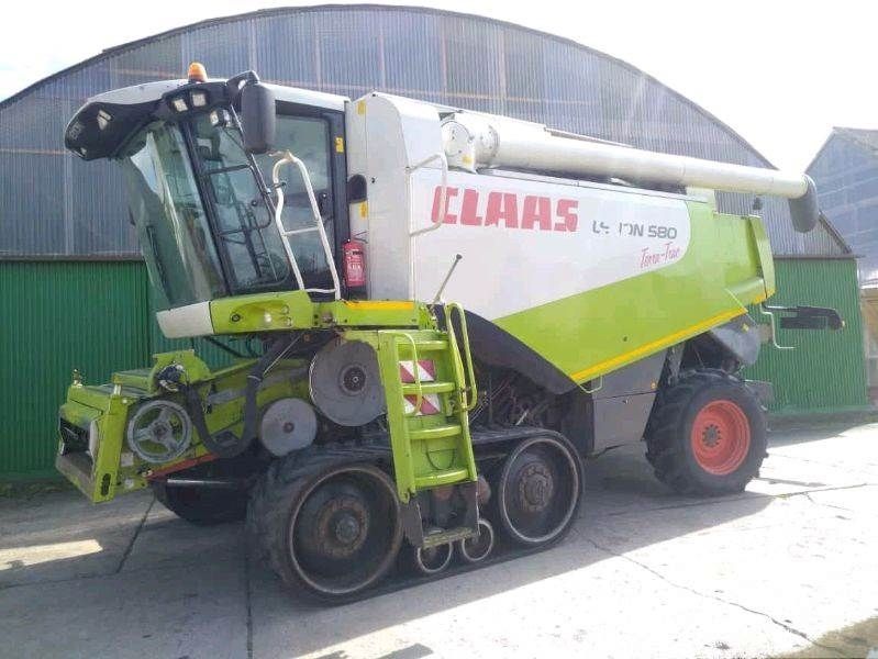 E-FARM: Claas Lexion 580 - Kombajn zbożowy - id CF7FCDP - 64 800 € - Rok produkcji: 2004 - Motogodziny: 4702,Niemcy