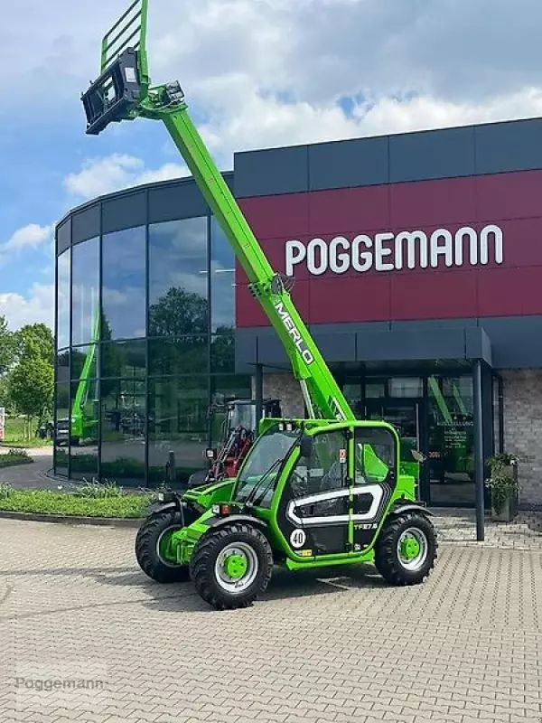 E-FARM: Merlo tf 27.6 - Chargeur télescopique  - id XJHXUQ4 - Puissance du moteur (chevaux): 75 - Allemagne