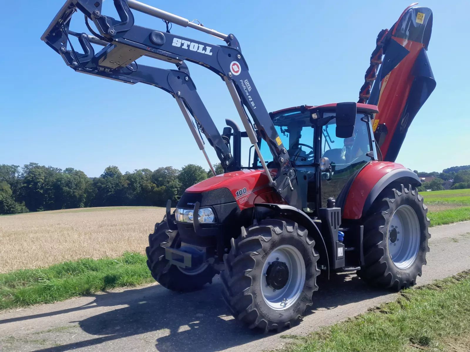 E-FARM: Case IH Luxxum 100 - Tracteur - id RQ9BKUY - Année: 2021 - Lecture du nombre d'heure: 140,Puissance du moteur (chevaux): 100,Allemagne