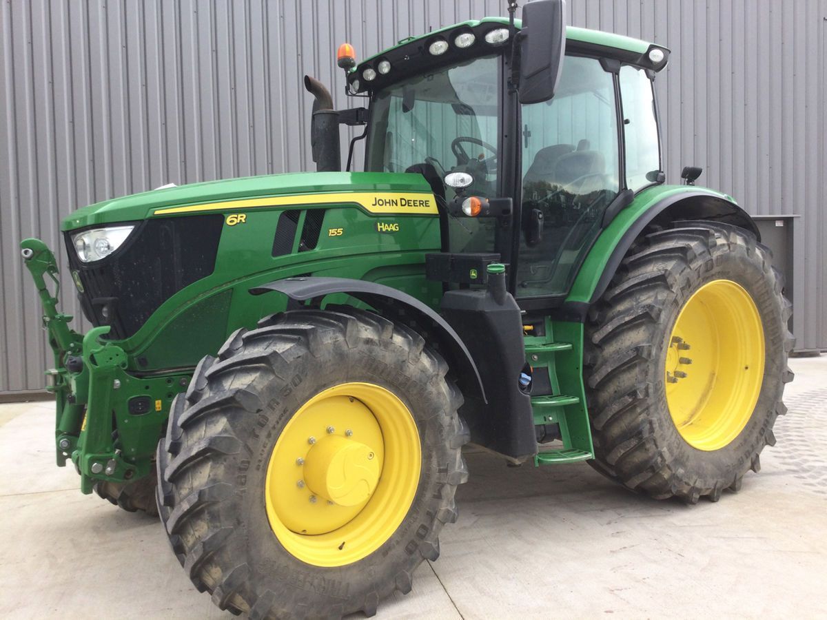 E-FARM: John Deere 6R 155 - Tractor - id 36EL27Z - 136.900 EUR - Anul: 2023 - Citeste ore: 961,Muterea motorului: 155,Franța
