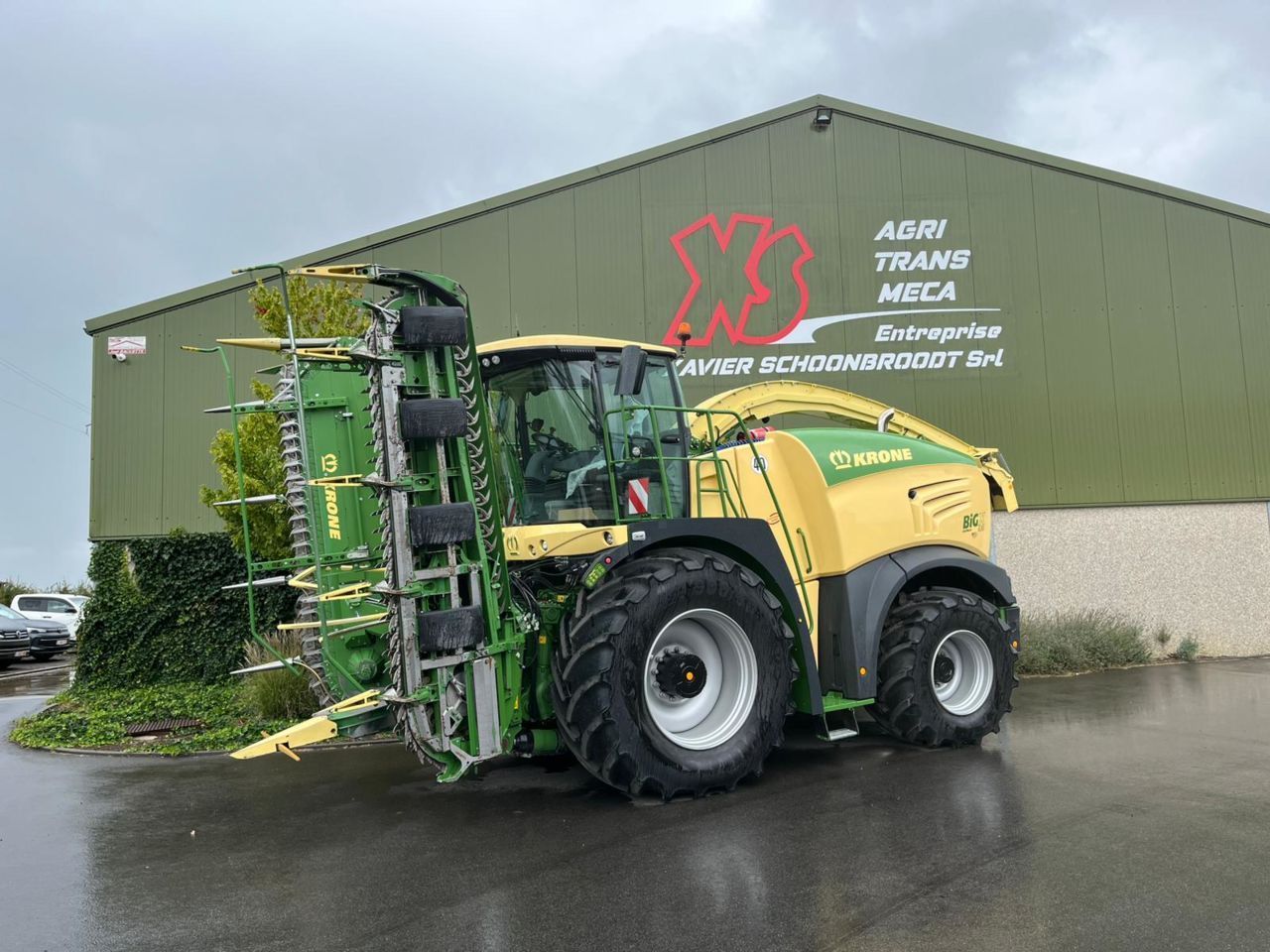 Krone BiG X 630 Self propelled forage harvester €395,000