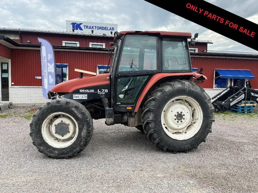 E-FARM: New Holland L75 - Tracteur - id UVTXMWV - Année: 1998 - Puissance du moteur (chevaux): 75,Suède