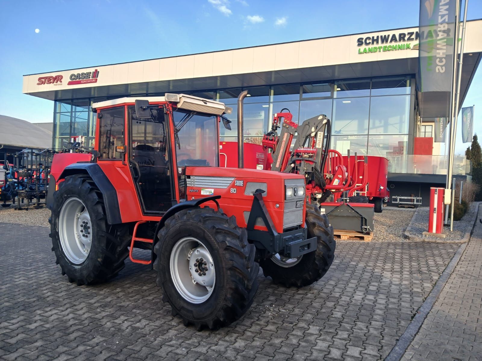 E-FARM: SAME Explorer 80 - Traktor - id BMF7UAK - 22 004 € - Rok produkcji: 1989 - Motogodziny: 11 673,Moc silnika: 80,Austria