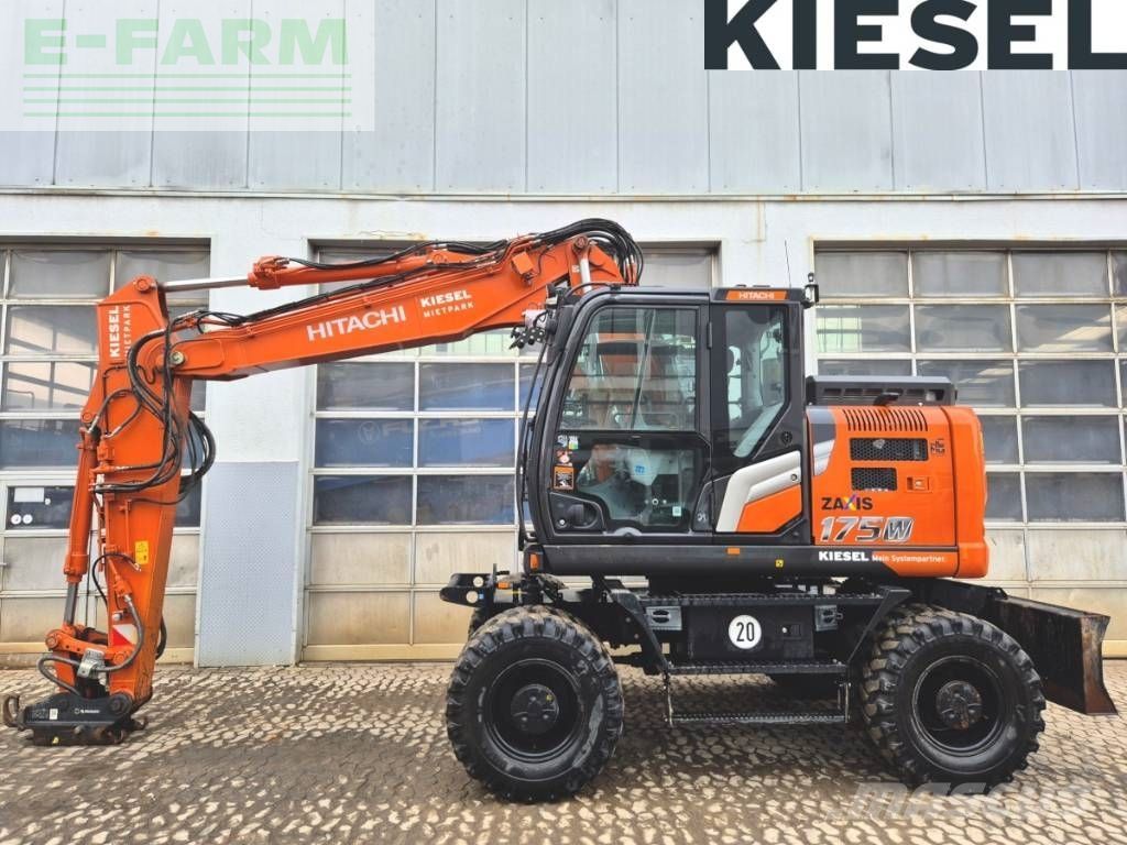 Hitachi zx 175 w-7 Excavadora de ruedas