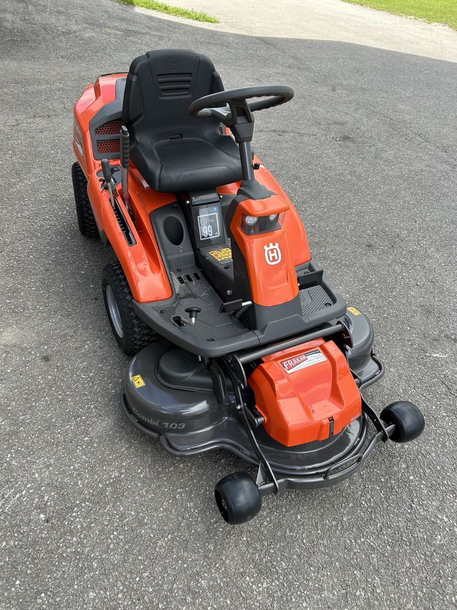 E FARM Husqvarna rider r 216 t awd Tractor id EXHANEF Year of construction 2024 Engine power HP 16 Austria