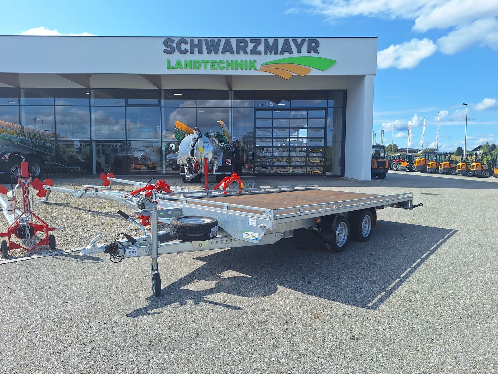 Pongratz ept 4500/21 t Remolque