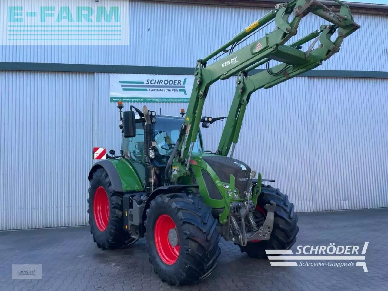 Fendt 718 Vario Profi Plus Tractor €109,885
