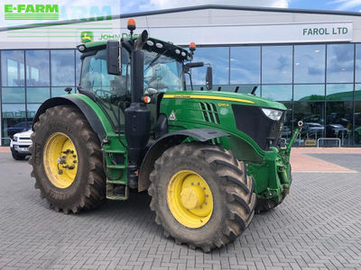 E-FARM: John Deere 6195 R - Tractor - id N8JL8RS - €74,246 - Year of construction: 2017 - Engine hours: 7,107,Engine power (HP): 195,United Kingdom