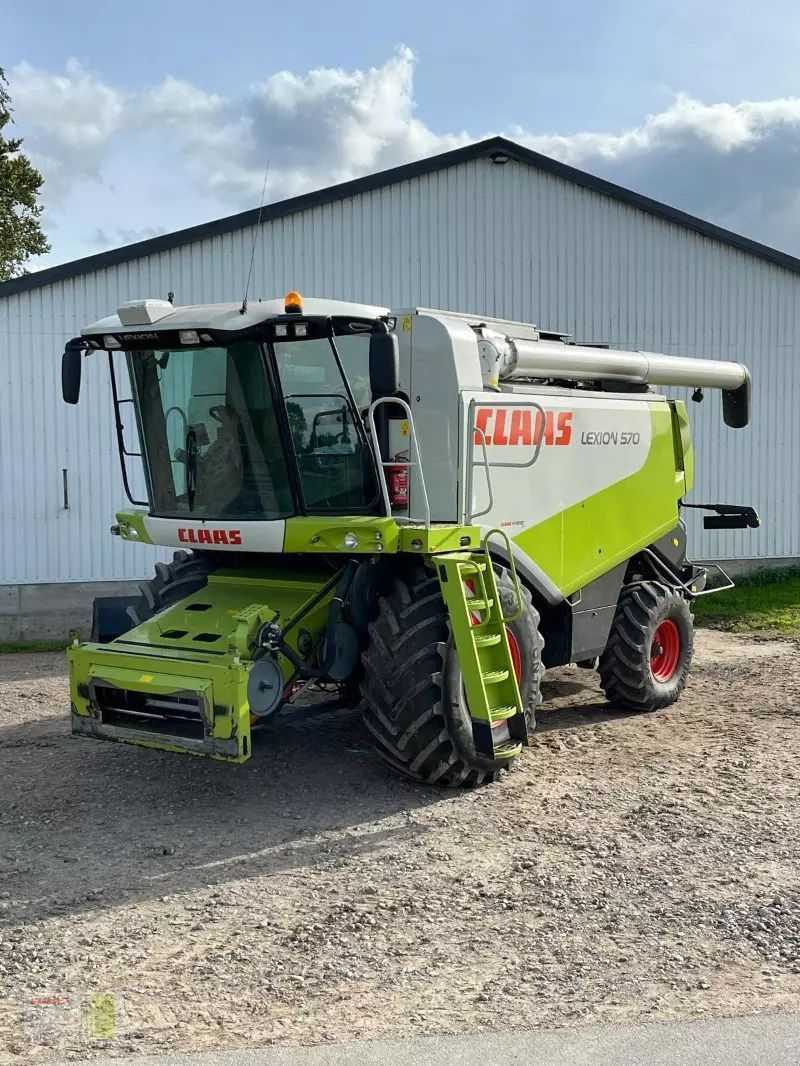 E-FARM: Claas Lexion 570 - Cosechadora - id D2HDDHH - 95.000 € - Año: 2009 - Horas: 2686,Potencia del motor: 395,Alemania
