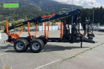 BMF 10t2 doppelrahmen mit kran bmf 750 forestry_trailer €33,250