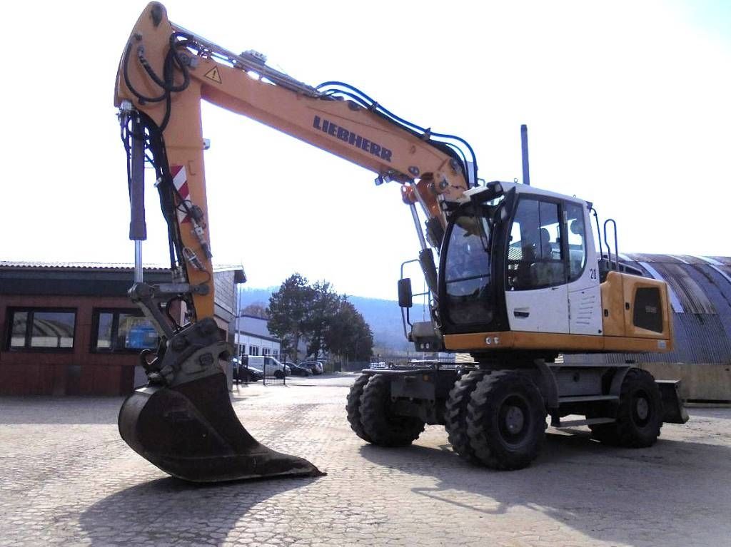 Liebherr a 918 litronic Excavadora de ruedas