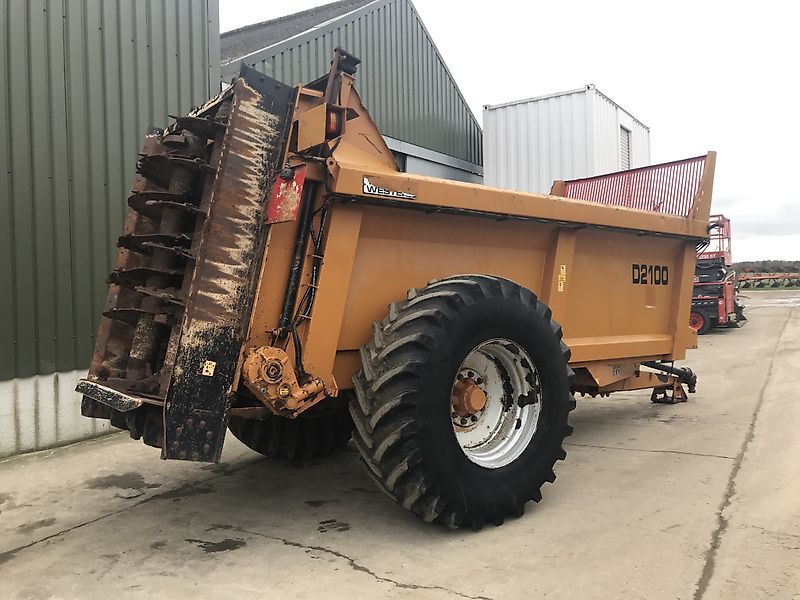 E-FARM: Richard Western d2100 muck spreader - Manure and compost spreader - id IJKCIRV - €15,775 - Year of construction: 2015 - United Kingdom