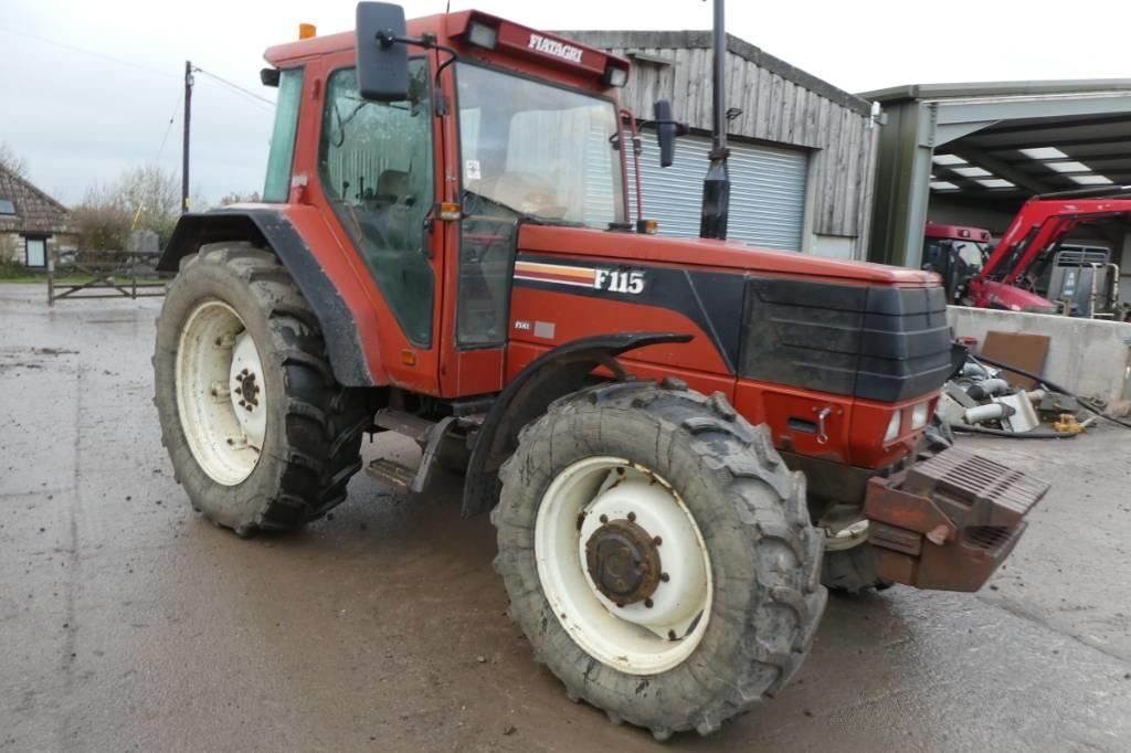 E-FARM: Fiat F115 - Tractor - id VJDYESJ - 17.885 EUR - Anul: 1994 - Citeste ore: 8.900,Muterea motorului: 115,Regatul Unit