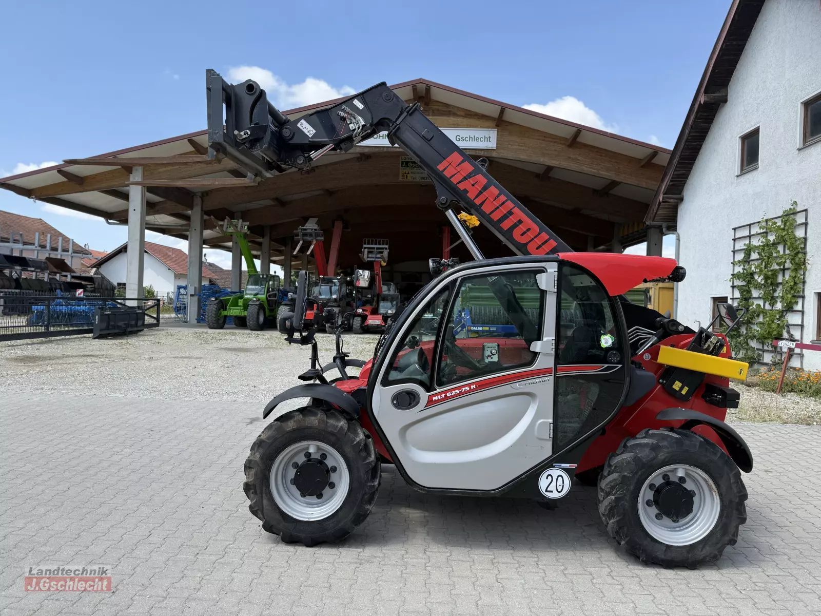 E-FARM: Manitou mlt 625-75 h premium - Teleskoplader - id GQIVXPR - 54.500 € - Baujahr: 2021 - Abgelesene Motorstunden: 1.665,Motorleistung (PS): 75,Deutschland