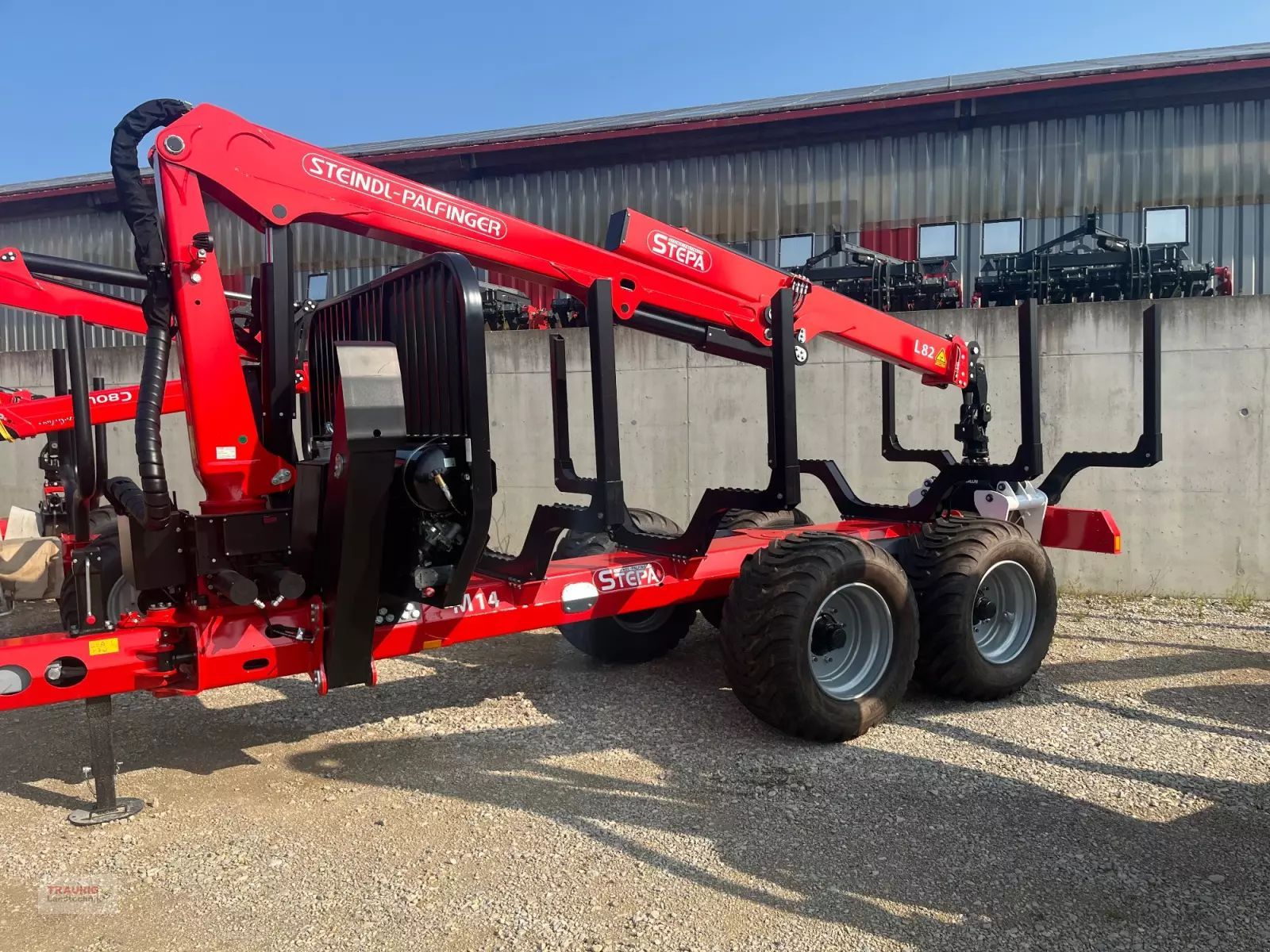STEPA m 16+8210 Forestry trailer
